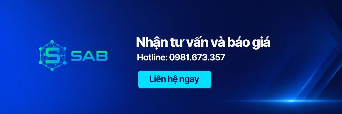Nhận tư vấn và báo giá thiết kế website từ SAB, hotline 0981.673.357